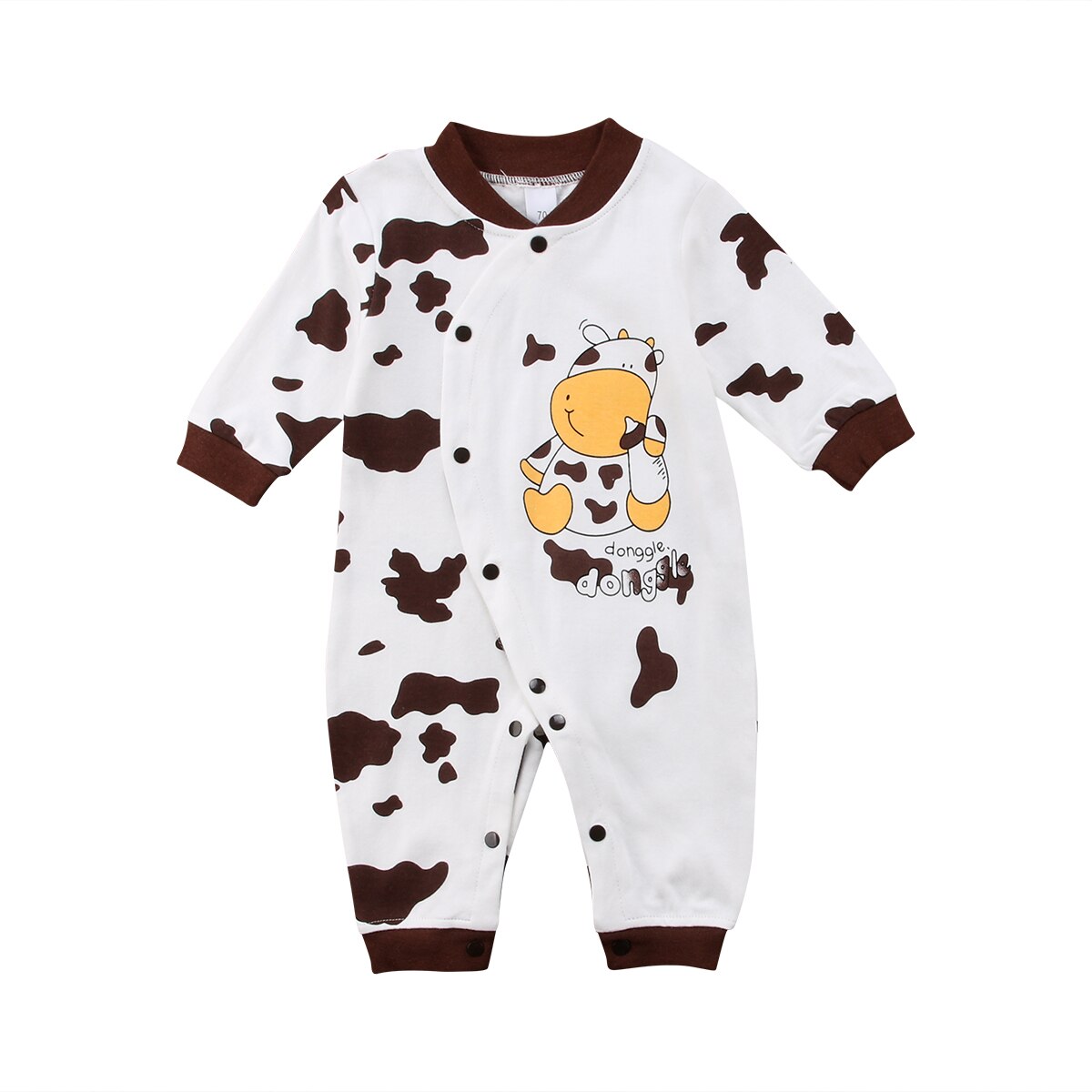 Vêtements de nuit chauds à manches longues pour bébé, motif Animal, tenue de jeu: A / 24M