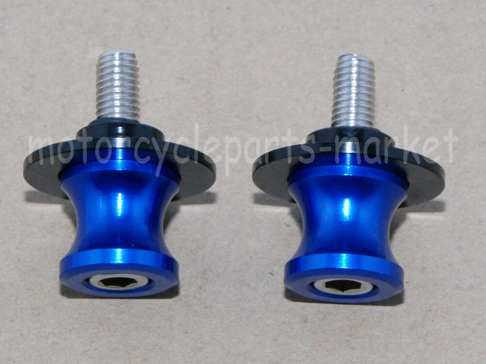 2x8 MM Motorcycle CNC Aluminium Swing Arm Paddocks Stand Spoelen Sliders Spoelen Voor Suzuki GSXR1300 Hayabusa 1999- TL1000S