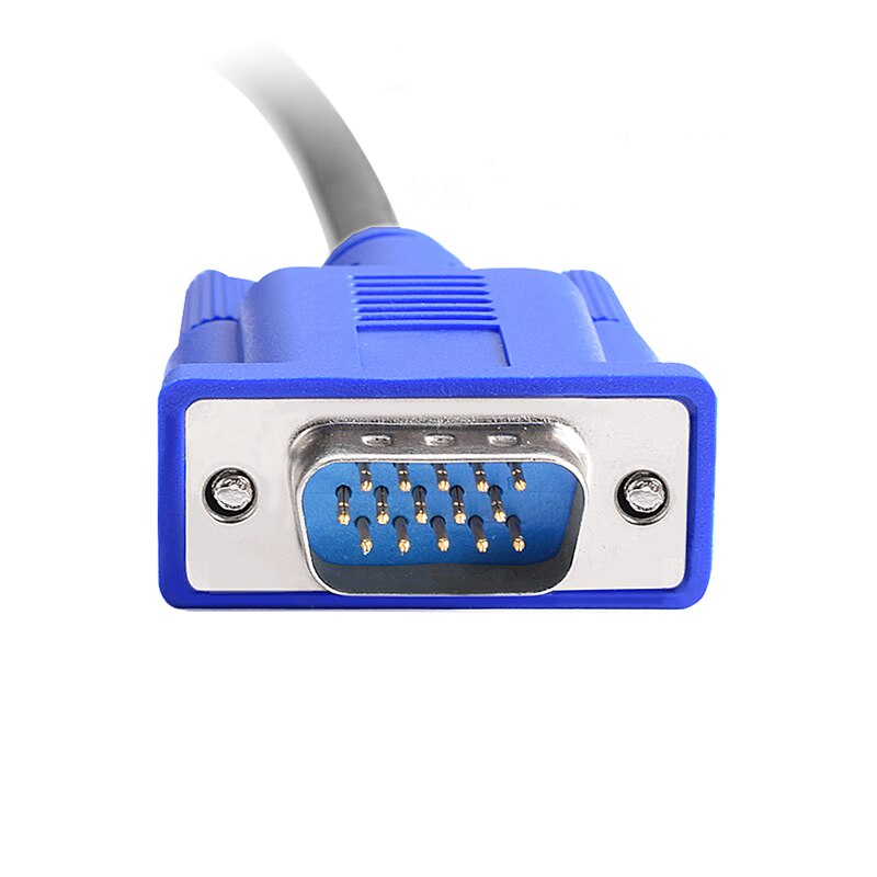 Vga Kabel Met HDB15 Male Naar HDB15 Mannelijke Connector Voor Pc Tv Adapter Converter