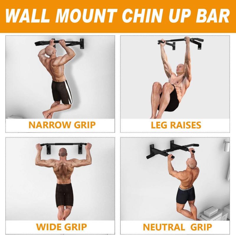 Wandmontage Gymnastiek Rekstok Fitnessapparatuur Pull Up Chin Up Bar Multi Functie Home Gym Oefening Apparatuur Hwc