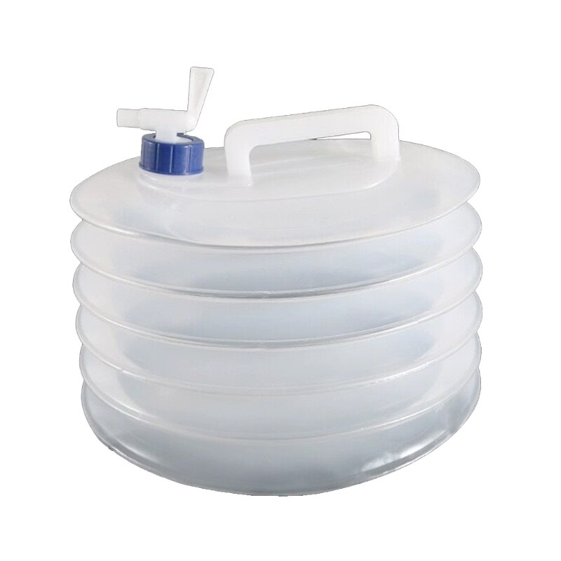 Car Foldable Bucket Outdoor Travel Portable Large Capacity Bucket With Tap