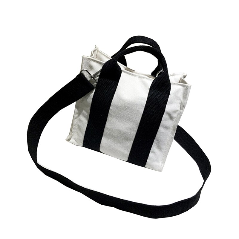 Damen-schultertasche im koreanischen stil, frische, kleine, lässige damen-schultertasche, damen-canvas-taschen