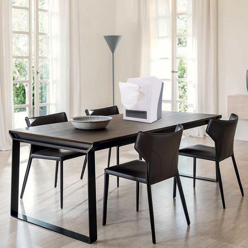 Table Top Restaurant Tissue Dispenser Napkin and Toothpick Holder Paper Roll Holder for Hotel