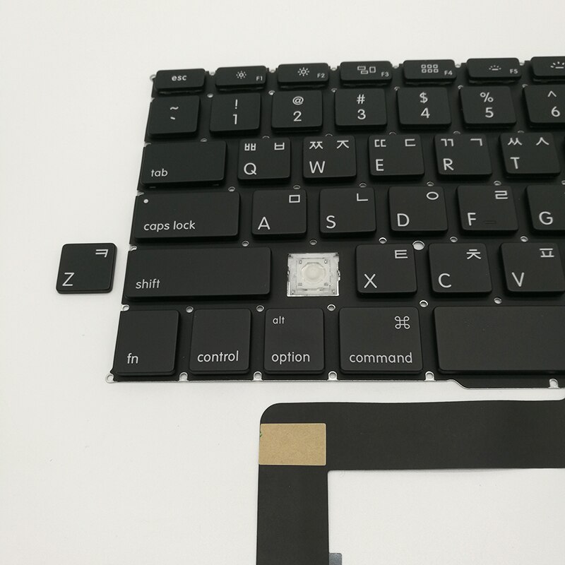 Replacement Keyboard KR Korean Keyboard For Macbook Pro 15" A1398