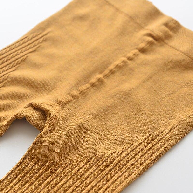 Children Girls Tights Baby Infant Clothing Cotton Warm Pantyhose Kid Infant Knitted Collant Tights Autumn Tight for Baby
