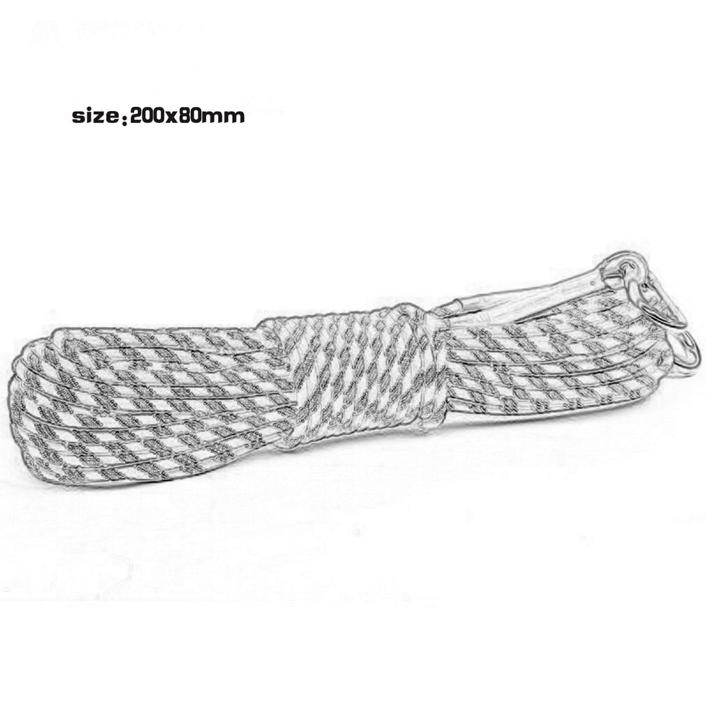 Touwen Klimmen Touw 8mm Diameter Outdoor Wandelen Accessoires Hoge Sterkte Koord Veiligheid Touw Vertragen Escape Touw 30M