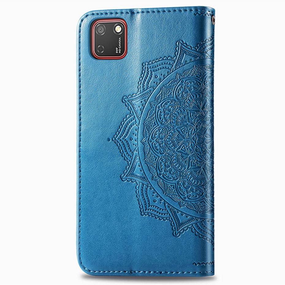 Huawei Y5P Telefoon Case Voor Huawei Y5P Case Siliconen Bumper Leather Flip Case Voor Huawei Y5P Zwart fundas