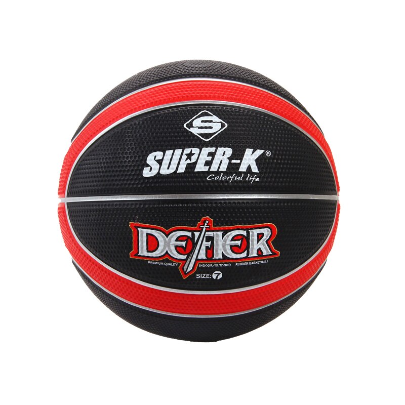 Basketball Ball Official Size 7 PU Leather Outdoor Indoor Match Training Inflatable Basketball: Burgundy