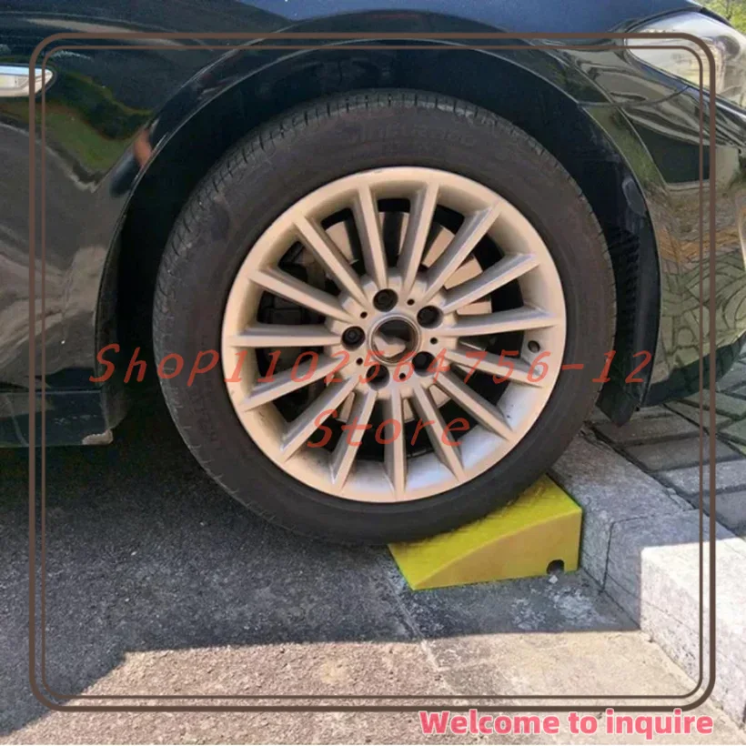 22 cm hohes Auto-Rampen-Dreieckskissen, langlebiges Auto- und Motorrad-Hochleistungs-Rollstuhlrad