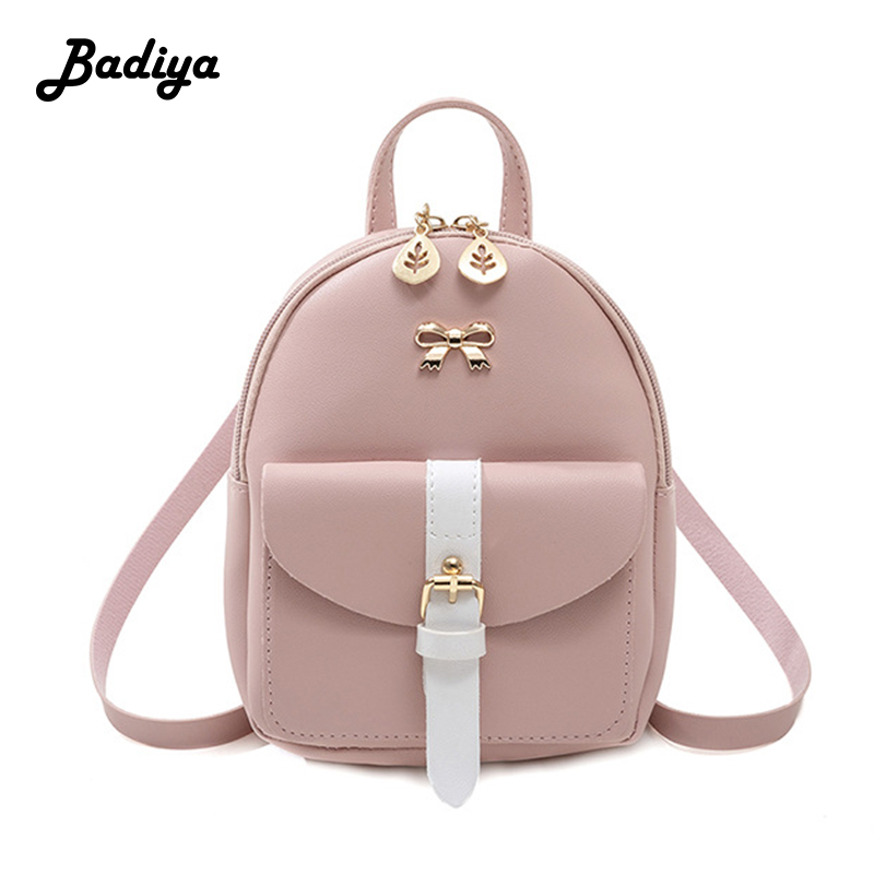 Femmes en cuir sac à dos enfants sac à dos Mini sac à dos femmes mignon lambrissé cartable pour adolescentes petit sac à dos pour voyage