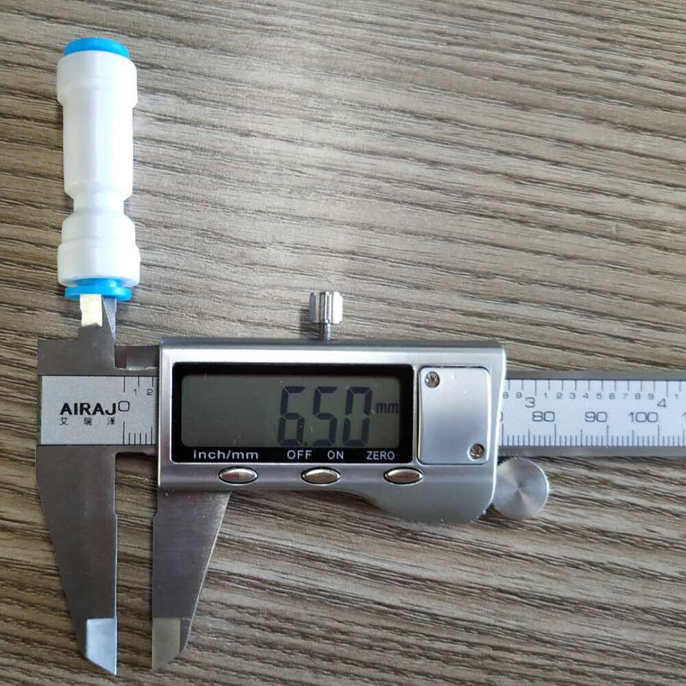 1PC 1/4"Water Pressure Relief Valve Water Pressure Reducing Regulator 1/4"OD Hose Quick Connection RO Reverse Osmosis System