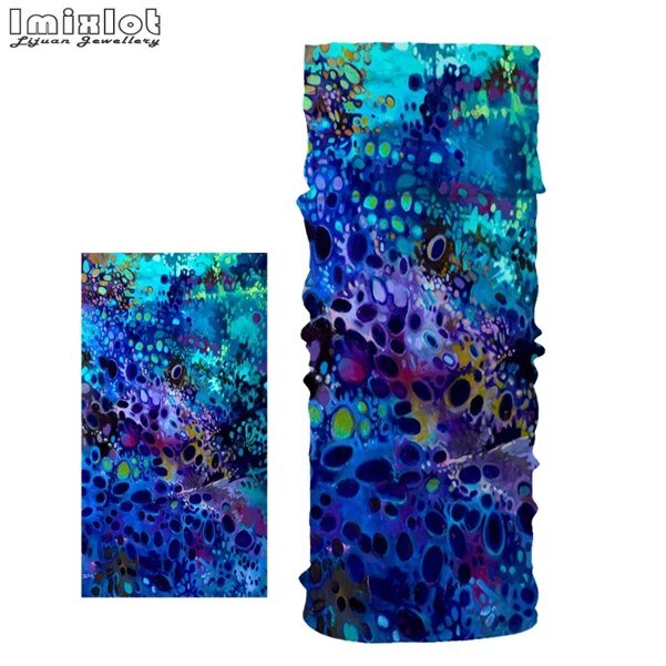 Écharpes en Polyester coloré équitation Camping guêtres de cou escalade écharpe hommes accessoire cheveux pour femme en plein air randonnée pêche cyclisme Bandanas: N