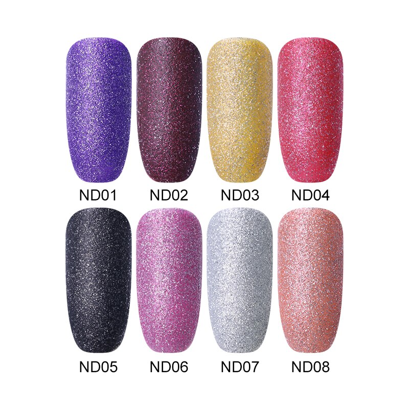 Nicole Dagboek 6 Ml Parel Matte Nail Art Polish Kleurrijke Shimmer Fast Dry Zilver Goud Nagellak Voor Nail Decoratie