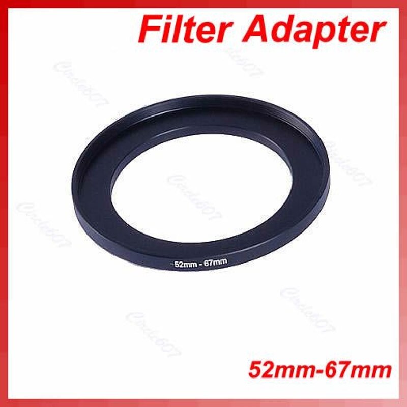 Metalen 52Mm-67Mm Step Up Filter Ring 52-67 Mm 52 Te 67 Stepping Adapter L41F