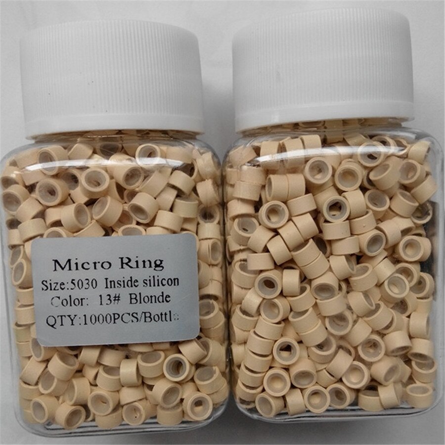 1000 Eenheden Siliconen Micro Ringen 5.0mm * 3.0mm... – Grandado