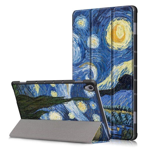 GLIGLE Magnet leather Case Cover for Huawei MediaPad M6 10.8 tablet shell +Screen film+touch pen: XK