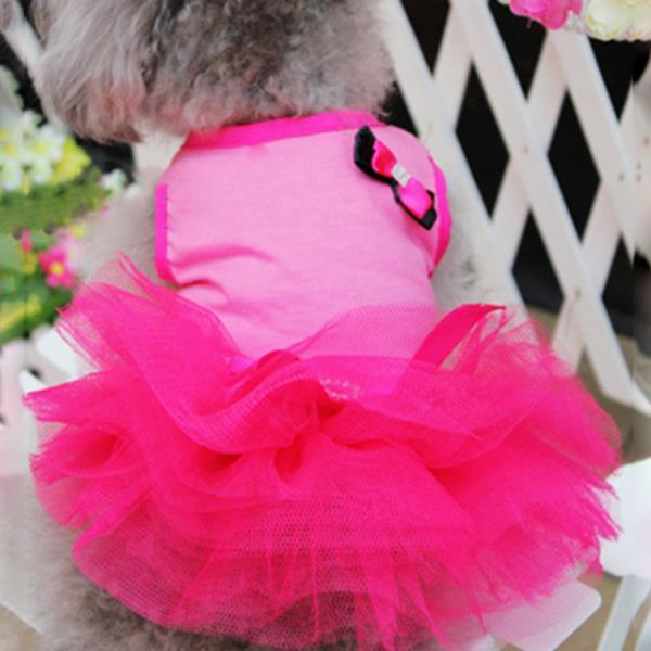 Vestido de princesa con tutú para perro y gato, ropa de XS a L