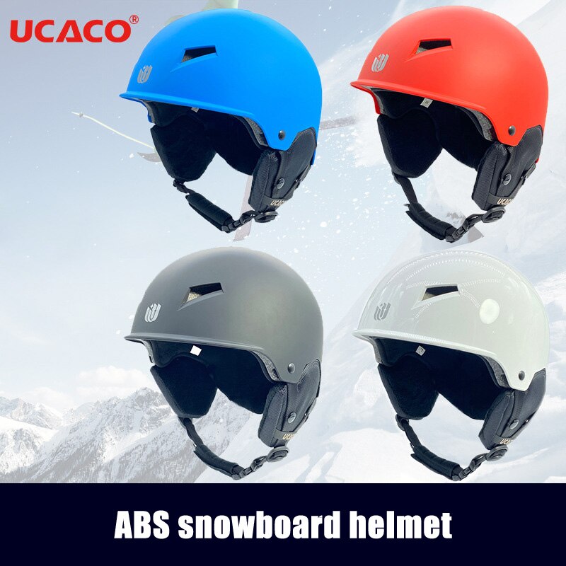 Ski Helmet Snowboard Skiing Cycling ABS EPS Outdoor Safety Accessory Men Women Protective Sports Helmet 58-62 cm