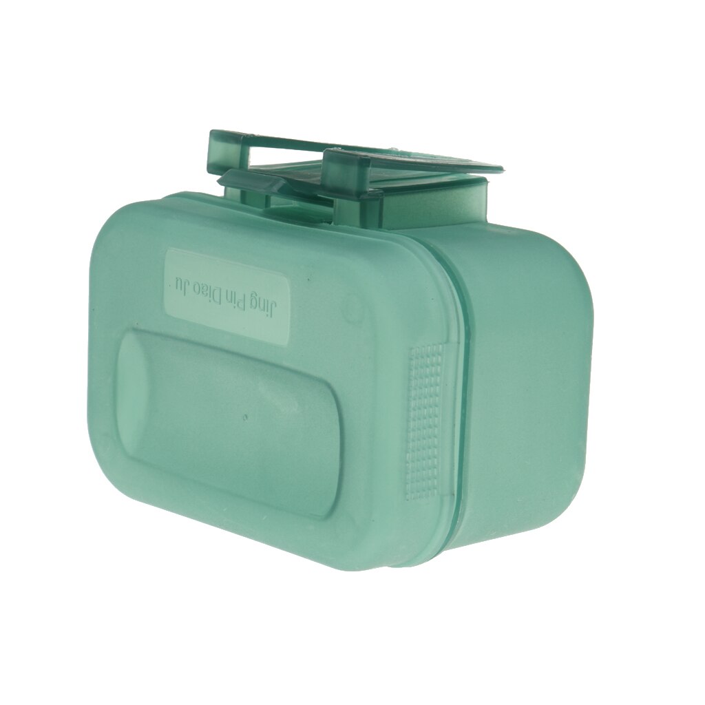 Waterproof Mini Live Bait Lures Earthworms Case Container Clip on Tackle Box/Belt