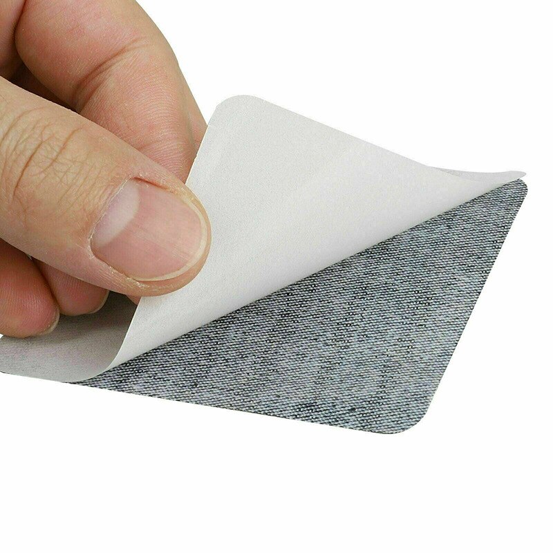 20/25PCS DIY Iron On Denim Fabric Patches Clothing Jeans Self Adhesive Repair Kit Household DIY Apparel Sewing