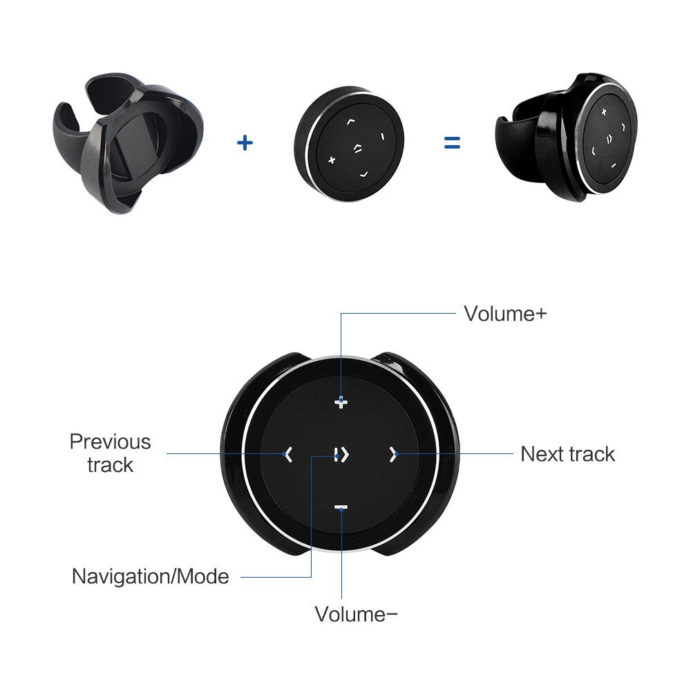 Mando a distancia multifunción inalámbrico para coche, sistema wince Android, reproductor Multimedia inteligente