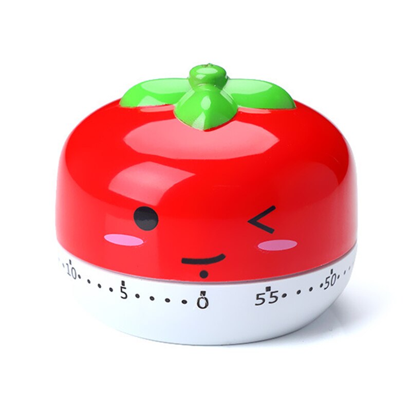 Aardbei Kookwekker 8×7×7 Aardbei Vormige 60 Minuten Kookwekker Mechanische Tijdherinnering Aardbei Kookwekker Aardbei