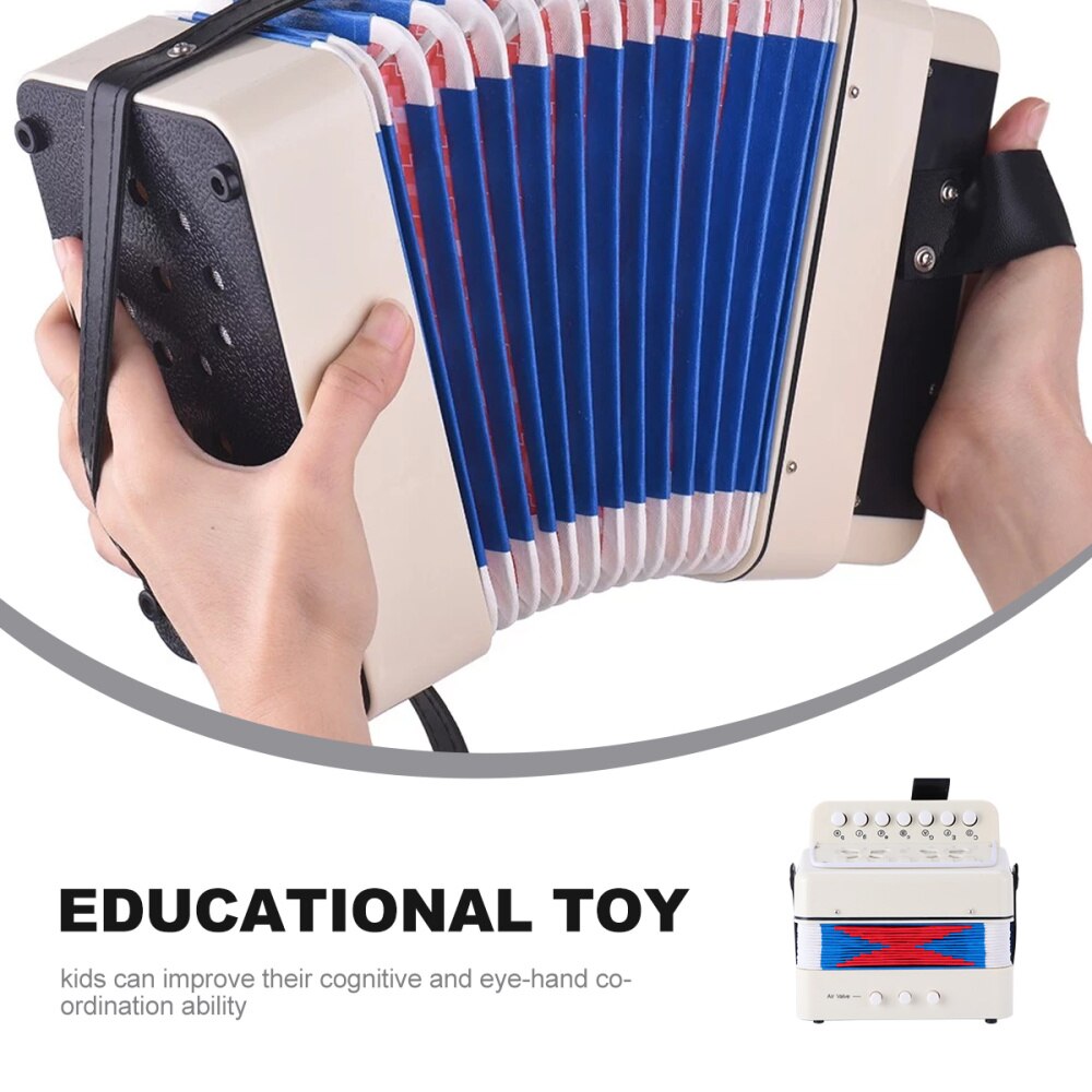 1PC Mini Accordion Educational Children Instrument Beginner