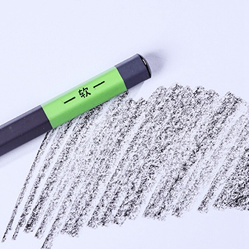 NYONI, 10 piezas, lápiz de carbón vegetal suave para principiantes, bolígrafo de carbón suave, juego de lápices de dibujo especial para estudiantes