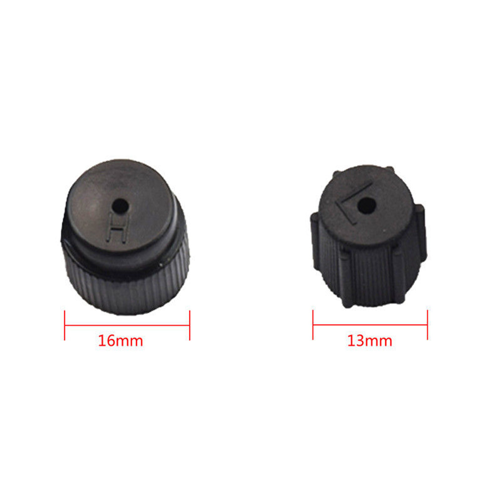 10pcs Universal Car Air Conditioning Cap Car R134a 13mm 16mm Ac System Cover Car High Low Side Dust Cap Auto Interior Accessorie