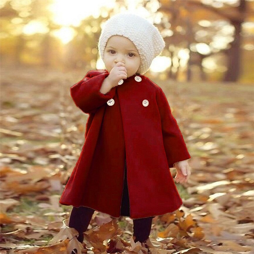 Baby Mädchen Outwear Jacke Herbst Winter Mädchen freundlicher Baby Outwear Mantel Geschmack Jacke Warme Mantel Kleidung Für 6M ~ 5T September #2