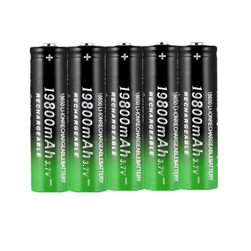 Nowa bateria litowo-jonowa 18650 19800mah akumulator 3.7V robić latarki doprowadziło latarka lub urządzenia elektroniczne batteria