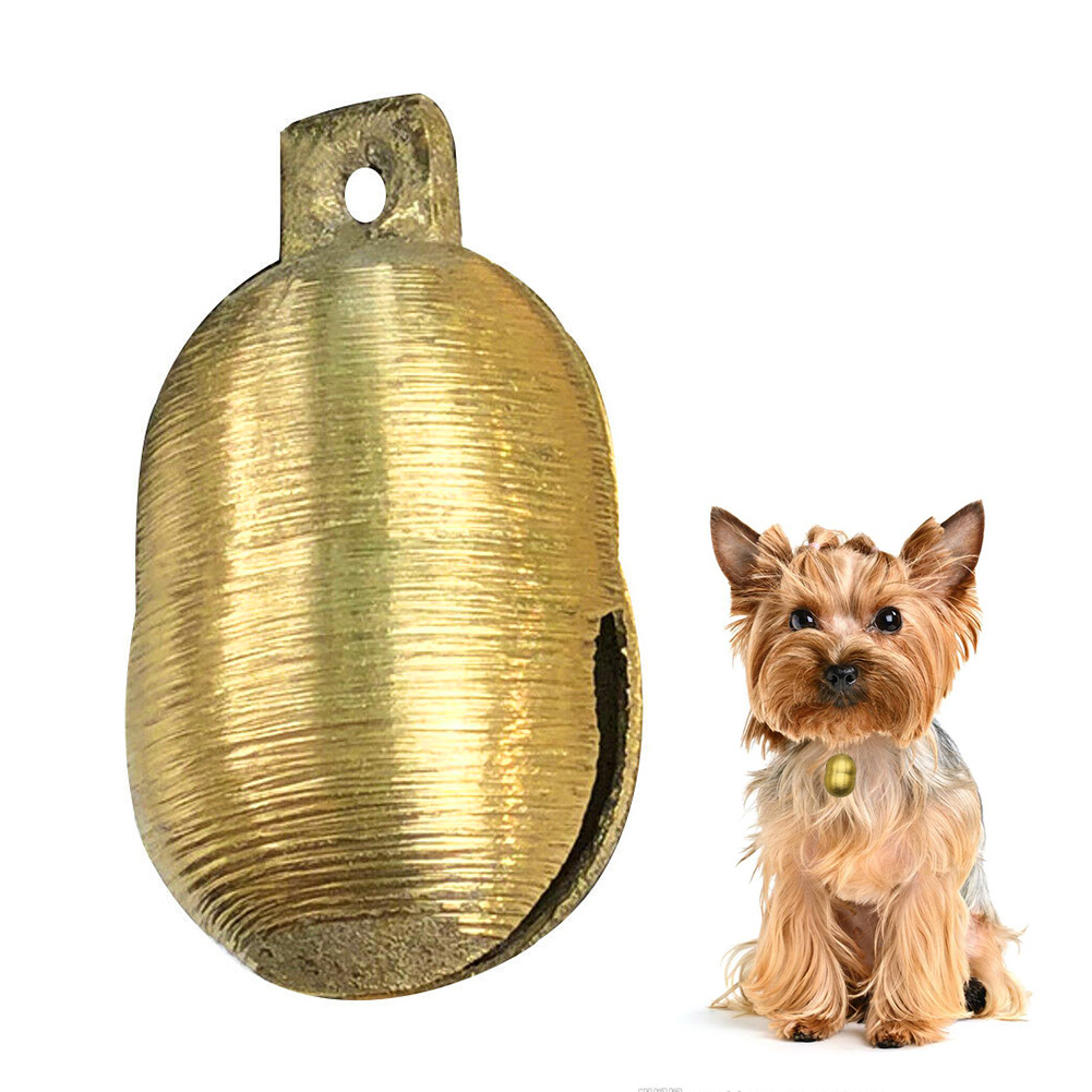 Collar Con Campana Para Cabras, Ovejas, Vacas - Ajustable, Antideslizante, Hebilla De Liberación Rápida, Material Nylon Y Aleación Zinc