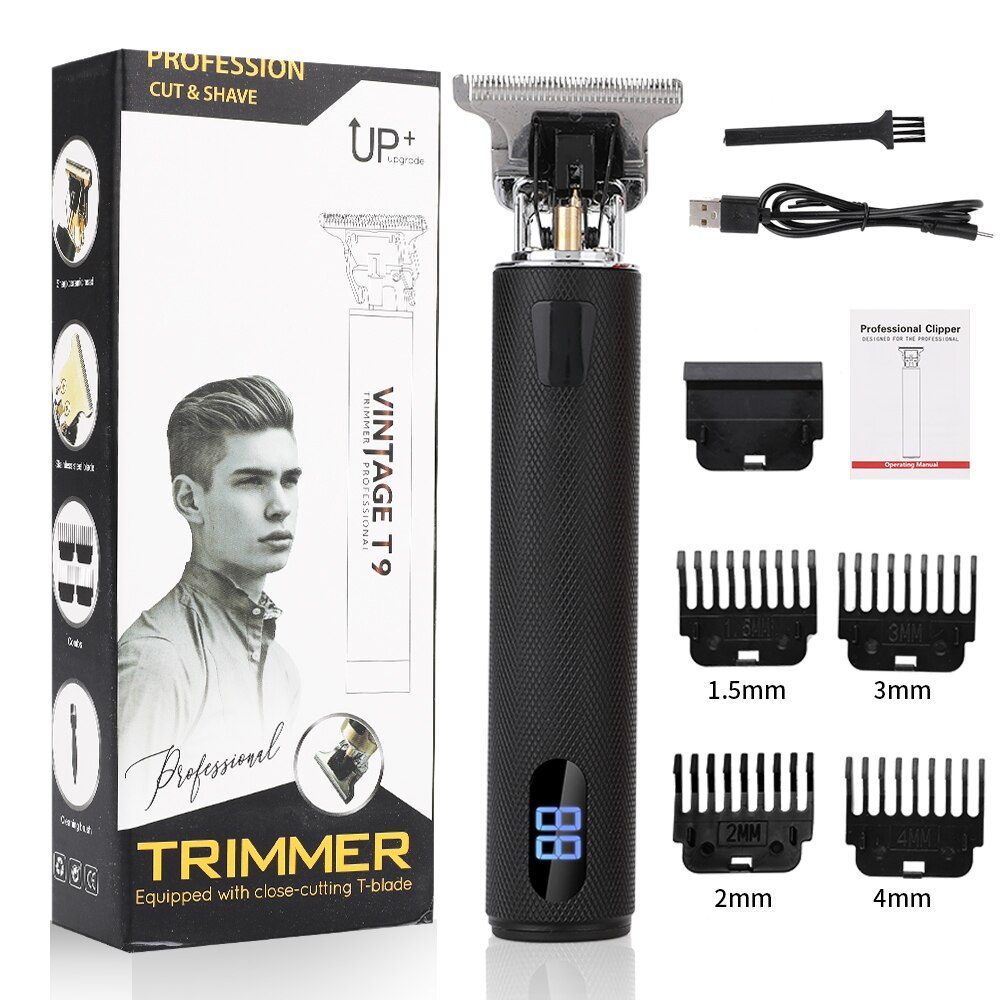 Electric Hair Clipper Recharge Shaver Beard Trimmer Men Hair Cutting Machine Beard Barber Hair Cutter Cordless Hair Razor: Hair Clipper 3