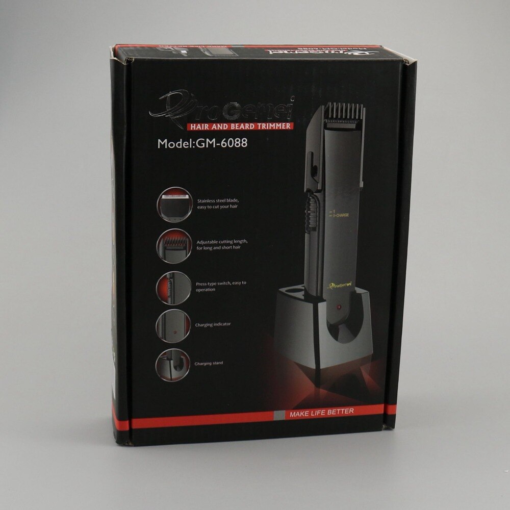 Rechargeable hair trimmer beard car electric hair clipper stubble timer for men face mustache hair cutting machine hair cut