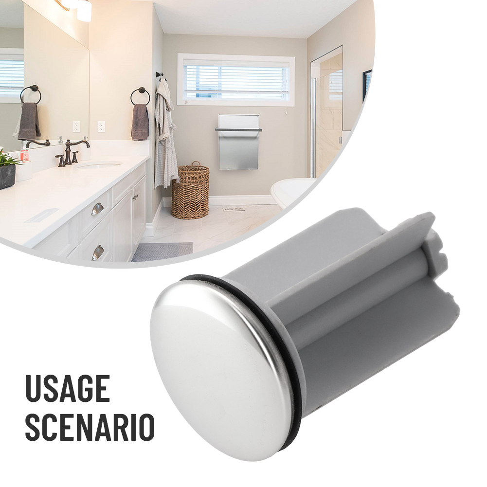 Universele Gootsteen Plug Badkamer 40Mm Koperen Pop-Up Plug Vervanging Wastafel Aftappstop Stopper Badkamer Armatuur