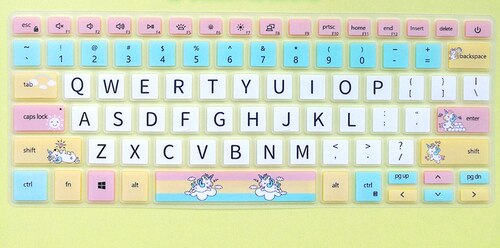 Keyboard Cover Protector Skin For Dell Latitude 3410 Notebook Keyboard Film Protection Film Computer Key Pad 14 Inch Laptop: type9