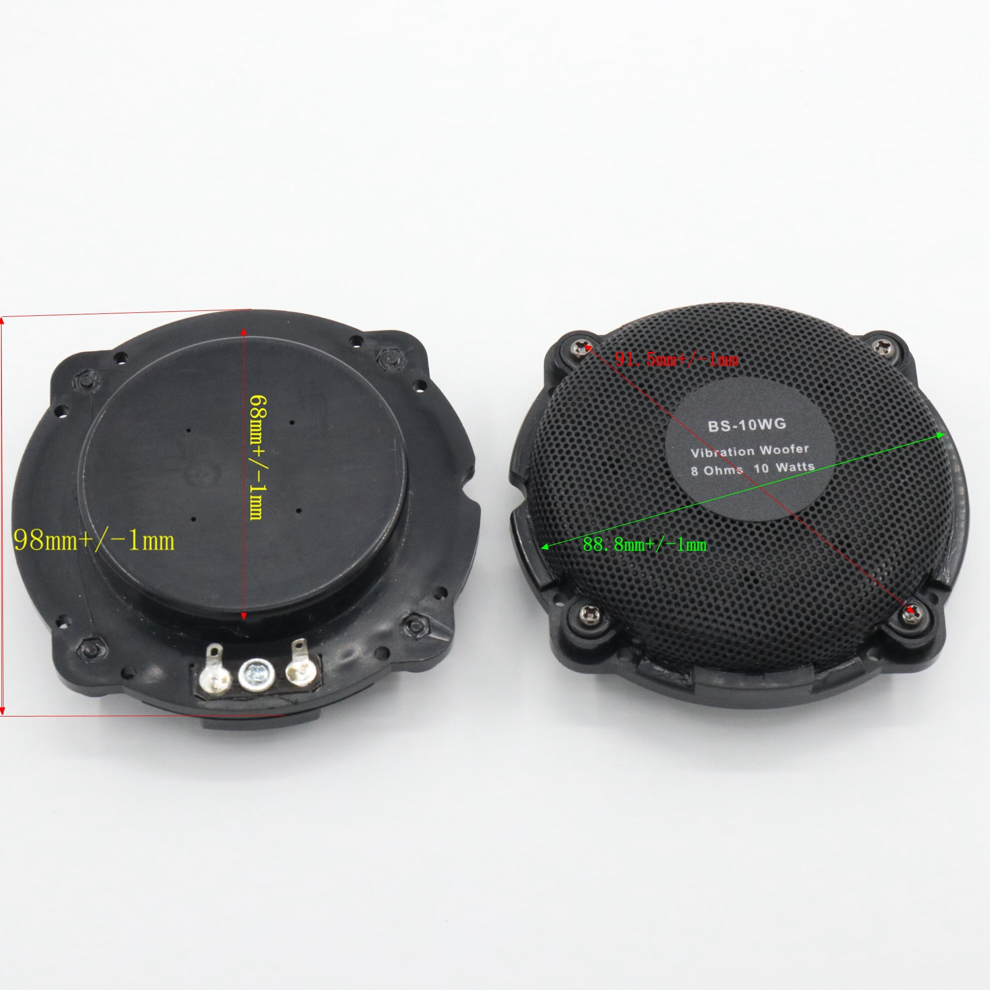 Petit transducteur tactile mini bass shaker haut-parleur de vibration de basse pour home cinéma