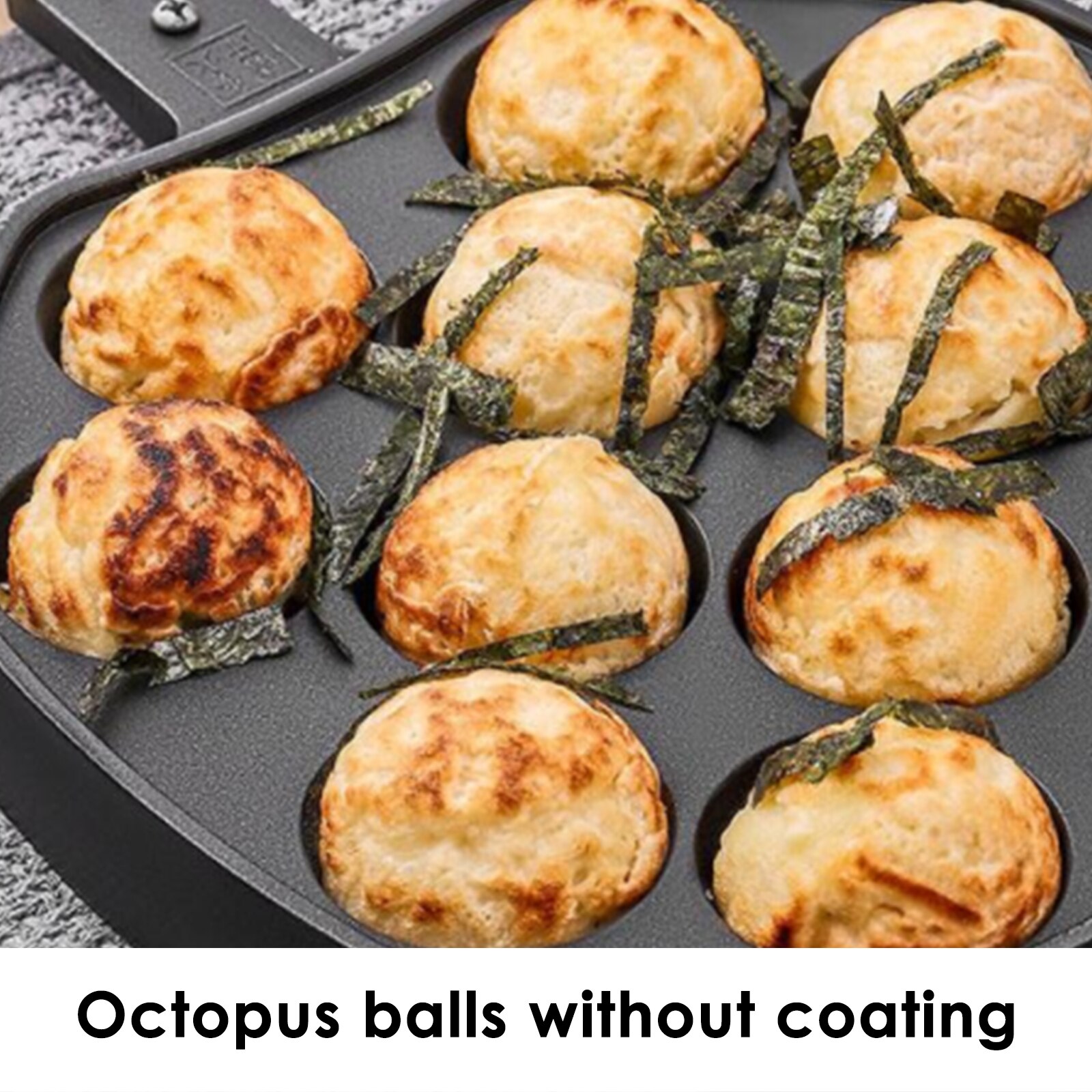 Takoyaki – poêle à Grill avec 7 /12 /15 trous, ustensile de cuisine domestique en forme de boule de poulpe