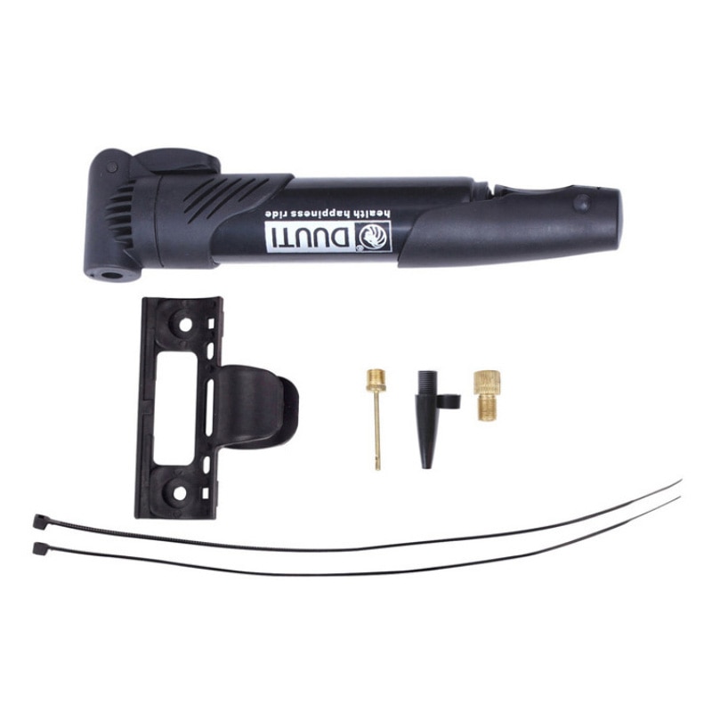 Mini Fahrrad Pumpe Große-kapazität Inflator Luftpumpe Ball Spielzeug Reifen Radfahren Pumpe Leichte MTB Straße Fahrrad Zubehör GM: 7 Schwarz