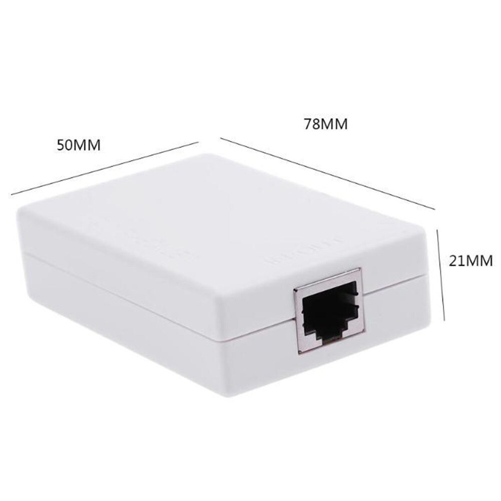Praktische Eenvoudig Te Bedienen Plug En Play Netwerk Switch Stille Lage Kosten Mini Destop Ethernet Moderne 2 Poort Ruimtebesparend RJ45