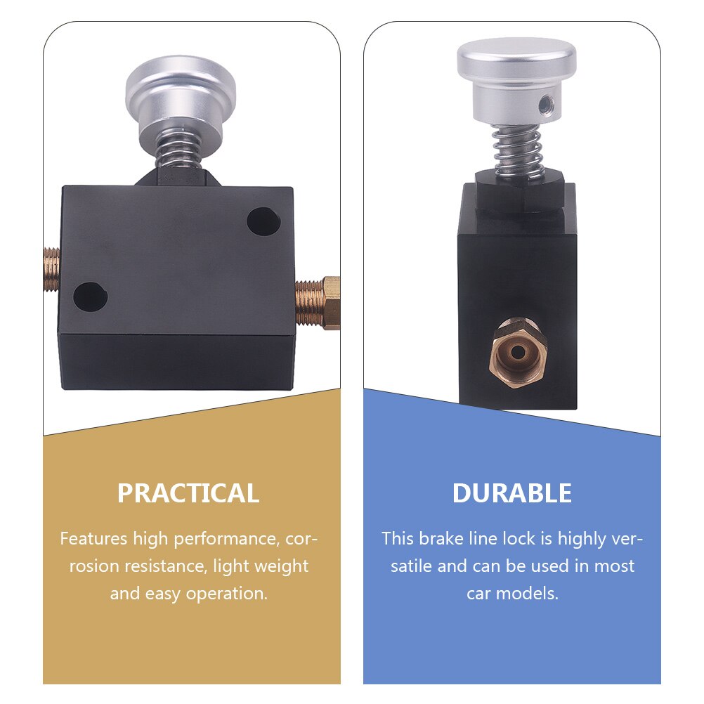 Line Lock Pressure Regulator Brake Valves Manual Brake Line Lock Hydraulic Park Lock For Vehicle Auto
