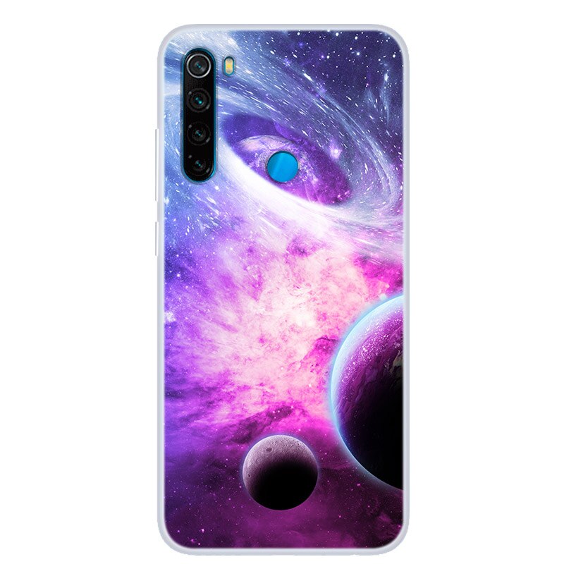 For Xiaomi Redmi Note 8T Case Silicone Soft TPU Phone Case Coque Xiomi Redmi Note 8T Cover Space for Redmi Note8T 8 T Bumper