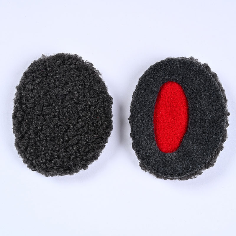 1Pair Bandless Ear Muffs Winter Thick Warm Fleece Ear Muffs Ear Covers Women Men Ourdoor Cold Weather Windproof Ear Warmer: 06