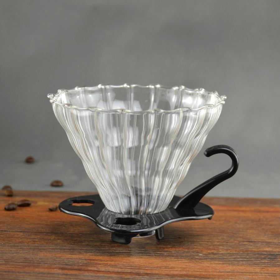 300ml500ml700ml Pour Over Coffee Pot Glass Gooseneck Kettle Dripper with Range Coffee Server Espresso Coffe Maker for Barista