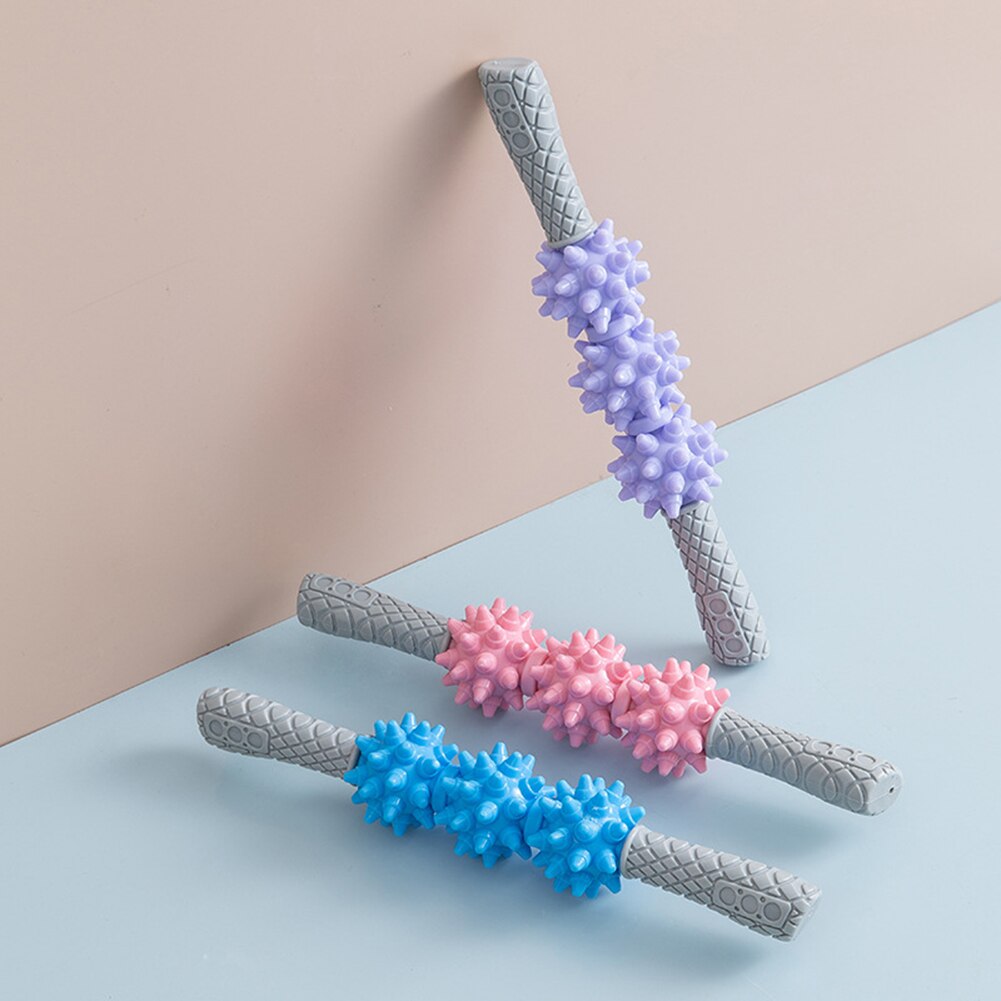 Anti-cellulitis massagestaaf voor nek, schouder, been, arm, stressverlichting, pijn, ontspanningsroller, been, lichaam, afslankende spierroller