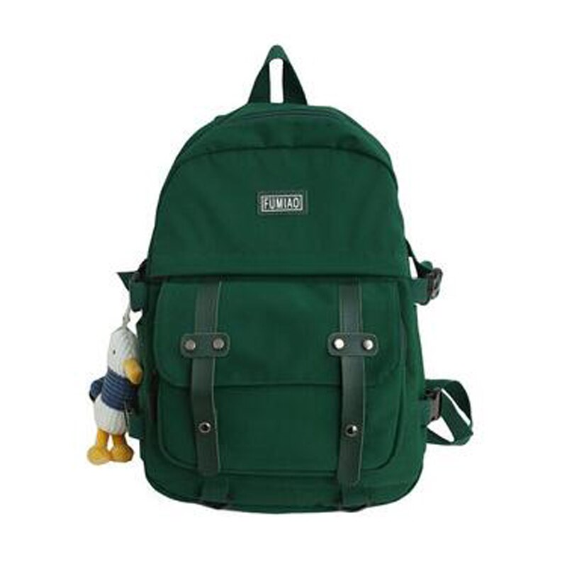 Joypessie dames mochila waterdichte nylon rugzak voor meisjes schooltas tieners rugzak reistas rugzak: Groen  fm8079