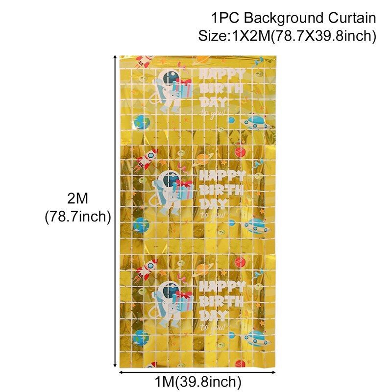 Cortinas de fondo para , decoración de feliz cumpleaños, aniversario de adulto: 1
