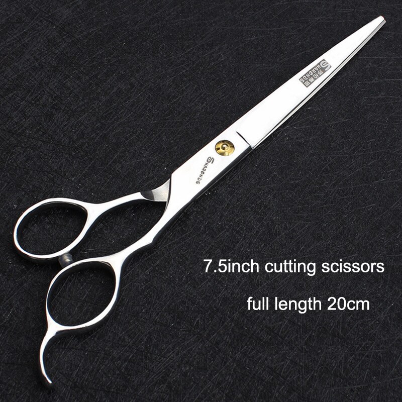 Genuine Hairdressing Scissors 7.5 inch Cutting Hair Salon Styling Scissors Set Straight Cut