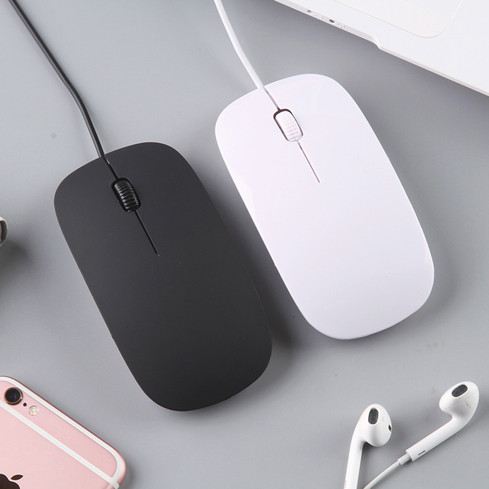 1.2M Hete Verkopende Neutrale Bedrade Muis 2.4Ghz Met Usb-Kabel Ergonomische Ultradunne Muizen Voor Pc Laptop Zakelijke Computer Kantoormuis