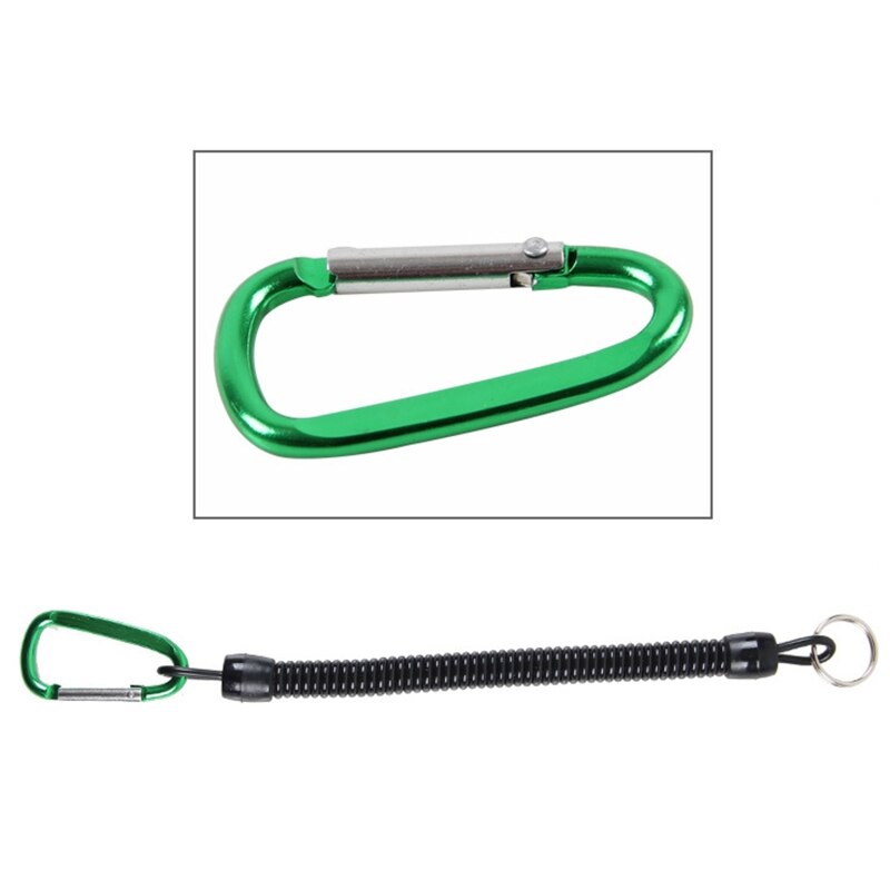 Longe de plongée sous-marine Anti-perte, 2 pièces, spirale à ressort, bobine, corde, outil d'urgence de sécurité
